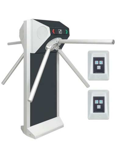 CARDDEX Комплект двухпроходной сетевой проходной STL-04NEC в Уссурийске Турникеты Pintop.ru