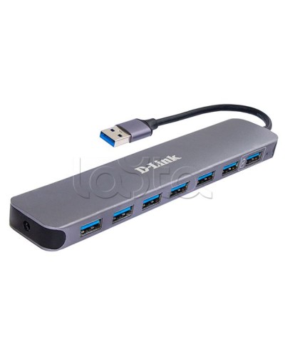 Концентратор с 7 портами USB 3.0 D-Link DUB-1370/B2A в Уссурийске Дополнительное оборудование для сетей Pintop.ru