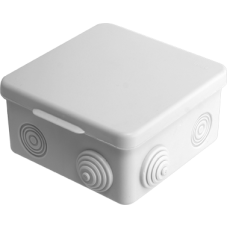 Коробка распаячная, для наружного монтажа, 100x100x50 ПожТехКабель 030-014