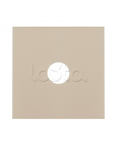 Накладка розетки TV (шампань) LK80 Экопласт (845106-1) в Уссурийске Розетки компьютерные и телефонные Pintop.ru