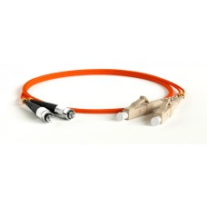Патч-корд волоконно-оптический Hyperline FC-D2-50-FC/PR-FC/PR-H-15M-LSZH-OR