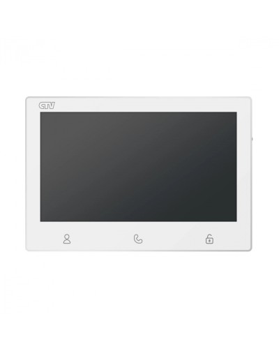 Монитор видеодомофона CTV-M3712 Astra белый в Уссурийске Абонентские видеоустройства Pintop.ru