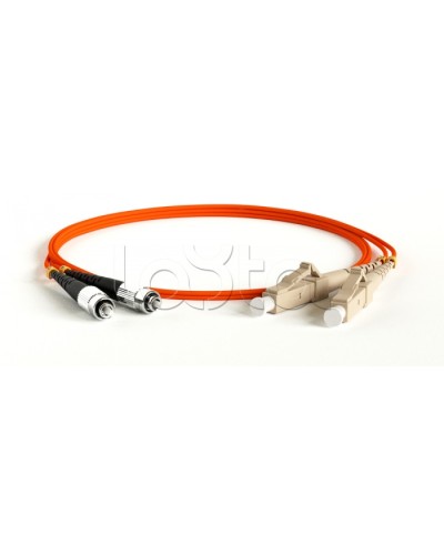 Патч-корд Hyperline FC-D2-50-FC/PR-LC/PR-H-1M-LSZH-OR в Уссурийске Патч-корды оптические Pintop.ru