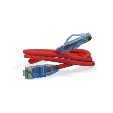 Патч-корд U/UTP Hyperline PC-LPM-UTP-RJ45-RJ45-C6-15M-LSZH-RD