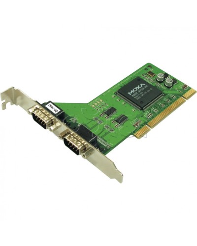2-портовая плата RS-232 для шины Universal PCI Moxa CP-102U в Уссурийске Сетевые карты Pintop.ru