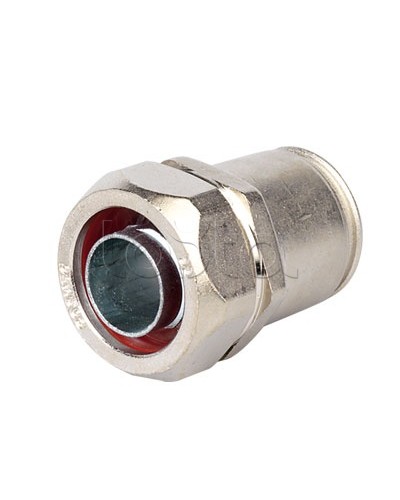 Муфта металлорукав DN 40-жесткая труба д.40мм, IP66/IP67, никелированная латунь DKC 6117-40 в Уссурийске Повороты, муфты, тройники Pintop.ru