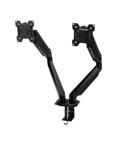 Кронштейн для двух мониторов 13-32, настольный с газлифтом, серия PROFI REXANT 38-0357 в Уссурийске Системы видеонаблюдения Pintop.ru