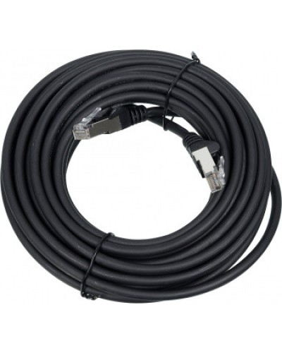 Патч-кордLSZH UTP кат.5e, 15 м, черный LANMASTER (LAN-PC45/U5E-15-BK) в Уссурийске Патч-корды и пигтейлы Pintop.ru