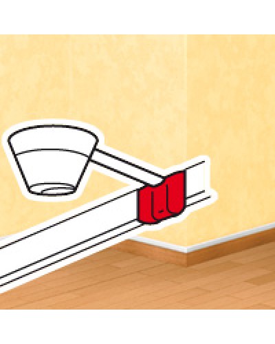 Ответвление Т-образное с перегородкой в 3 плоск. для мини-каналов 32х20 и 40x20 LEGRAND 030216 в Уссурийске Аксессуары для кабель-канала Pintop.ru