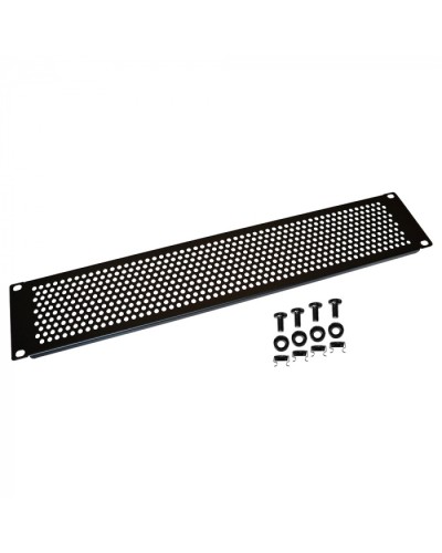 19 вентиляционная фальш-панель 2U, черная LANMASTER (LAN-DC-VNP-2U) в Уссурийске Вентиляторные модули Pintop.ru