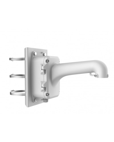 Кронштейн для столбового монтажа Hikvision DS-1604ZJ-BOX-POLE в Уссурийске Системы видеонаблюдения Pintop.ru