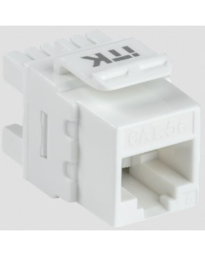 ITK Модуль Keystone Jack кат.5E UTP 110 IDC 180град (CS1-1C5EU-12) в Уссурийске Модули Keystone Pintop.ru