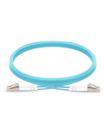 Патч-корд оптический дуплексный, LC/PC-LC/PC, OM4, LSZH, 1.5м LANMASTER LAN-2LC-2LC/OM4-1.5 в Уссурийске Патч-корды и пигтейлы Pintop.ru