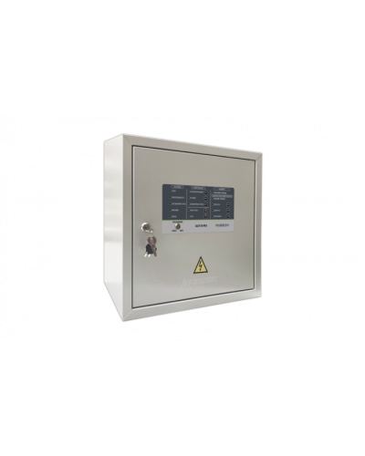 Шкаф управления адресный Рубеж ШУН/В-15-00-УПП-R3 IP54 в Уссурийске Адресная система пожарной сигнализации РУБЕЖ Pintop.ru