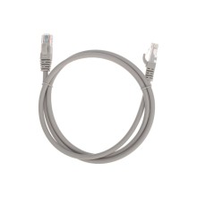 Патч-корд U/UTP, CAT 6, RJ45-RJ45, 26AWG, LSZH, серый, 1м REXANT 02-0290-1