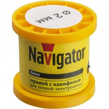 Припой Navigator 93 084 NEM-Pos02-61K-2-K100 (ПОС-61, катушка, 2 мм, 100 гр)
