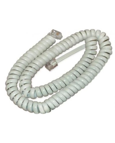 Шнур витой трубочный телефонный белый 2 м (10шт/уп) REXANT 18-2021 в Уссурийске Патч-корды и пигтейлы Pintop.ru