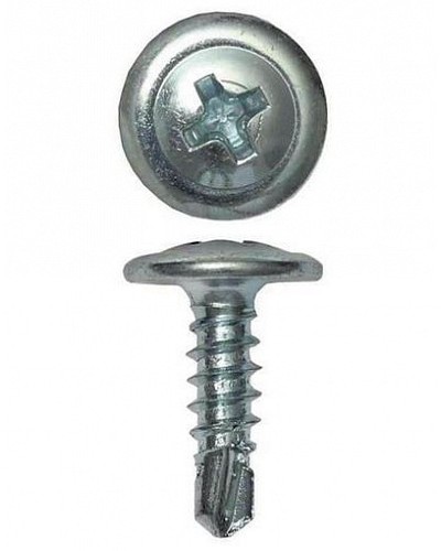 Саморез с пресс-шайбой 4.2x51 острый DKC CM275051 в Уссурийске Крепеж Pintop.ru