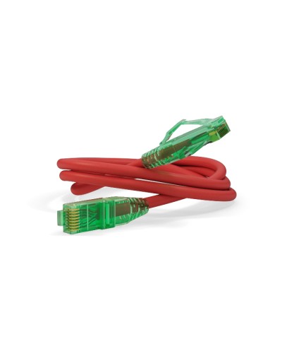 Патч-корд Hyperline PC-LPM-UTP-RJ45-RJ45-C6a-5M-LSZH-RD в Уссурийске Патчкорды (медные) Pintop.ru