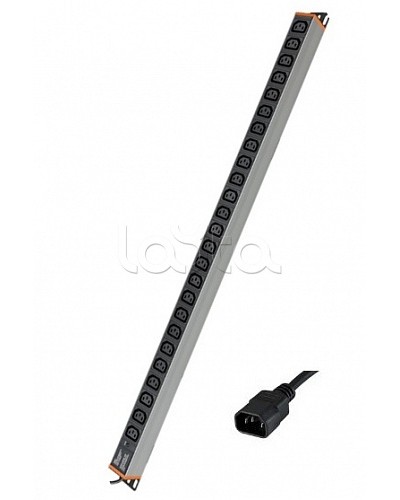 Блок распределения питания вертикальный для 19 шкафов DKC R5VIEC24PIC14 в Уссурийске Аксессуары для стоек и шкафов Pintop.ru