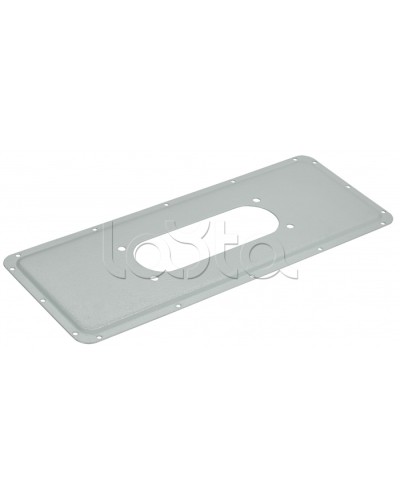 TITAN Фланец кабельный 445х120 с отверстием IEK (TI-00D-FL-445-120) в Уссурийске Аксессуары для стоек и шкафов Pintop.ru