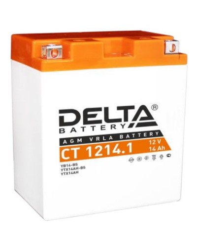 Аккумулятор АКБ 12 - 14 Delta CT 1214.1 в Уссурийске Электротехническое оборудование Pintop.ru