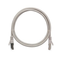 Шнур коммутационный 2хRJ45/8P8C S/FTP кат.6 (NMC-PC4SE55B-030-GY) NIKOMAX (3 м)