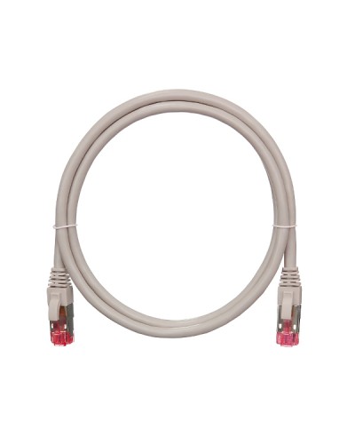 Шнур коммутационный 2хRJ45/8P8C S/FTP кат.6 (NMC-PC4SE55B-050-C-GY) NIKOMAX (5 м) в Уссурийске Патчкорды (медные) Pintop.ru
