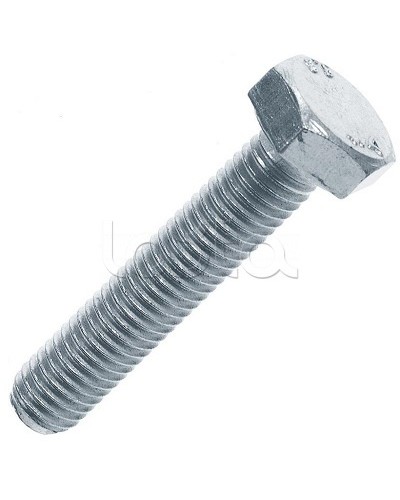 Болт с шестигранной головкой оцинкованный М10х120 (DIN 933) Промрукав (PR08.5197) в Уссурийске Крепеж Pintop.ru
