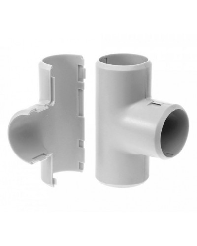 Тройник разборный д25 (1шт/200шт уп/кор) Промрукав (PR.07325м) в Уссурийске Повороты, муфты, тройники Pintop.ru