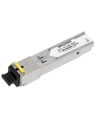 парный низковольтный оптический одномодовый одноволоконный приёмопередатчик форм-фактора SFP Beward SFP-1G-20K-BSC в Уссурийске Системы видеонаблюдения Pintop.ru