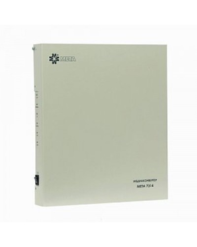 Медиаконвертер МЕТА 7314 в Уссурийске Система оповещения и трансляции Мета Pintop.ru