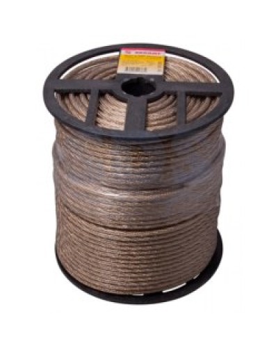 Трос стальной в ПВХ изоляции d5 мм (100 м) REXANT 09-5250 в Уссурийске Крепежные изделия Pintop.ru