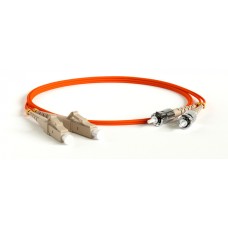 Патч-корд волоконно-оптический Hyperline FC-D2-50-LC/PR-ST/PR-H-20M-LSZH-OR