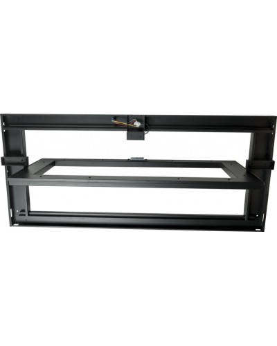 Крыша секции коридора 1200 мм для шкафов LANMASTER DCS шириной 800 мм, откидывающаяся, с ЭМ замком LANMASTER LAN-DC-RFP-12x8-OP в Уссурийске Аксессуары для стоек и шкафов Pintop.ru