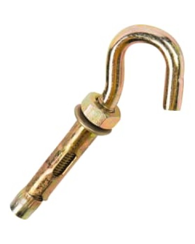 Анкерный болт с крюком М12 16x130 (100 шт/уп) ПожТехКабель (862-415) в Уссурийске Крепеж Pintop.ru