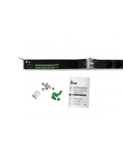 Блок силовых розеток с контроллером REM R-MC1-32-2x2S-2x3C13-2x2C19-A-1420-K в Уссурийске Блоки розеток Pintop.ru