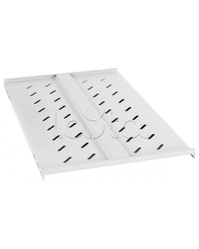 Полка 19 перфорированная глубиной 400 мм, усиленная до 100кг Cabeus SH-J018-FC-600m-100KG в Уссурийске Полки для шкафов и стоек Pintop.ru