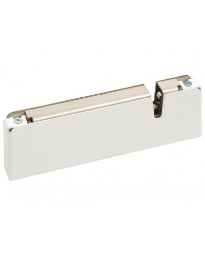 Замок электромагнитный с комплектом на стекло Aler AL-250UZ (белый) в Уссурийске Электромагнитные замки Pintop.ru