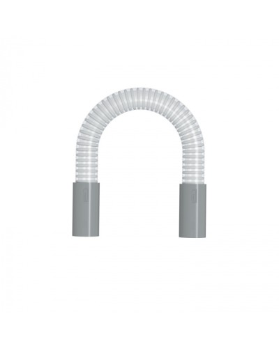 Гибкий переход для трубы диам. 25мм, длина 30см, цвет серый (49415GR) в Уссурийске Повороты, муфты, тройники Pintop.ru