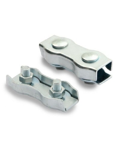 Зажим троса D3 двойной ПожТехКабель PTK-Accessories 890-501 в Уссурийске Трос и аксессуары Pintop.ru