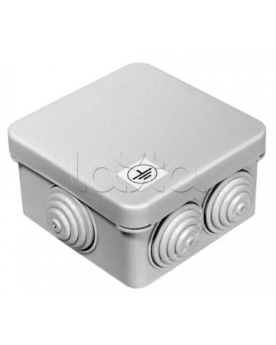 Коробка уравнивания потенциалов для открытой установки 70х70х40 (132шт/кор) Промрукав (40-0200-У) в Уссурийске Распределительные коробки Pintop.ru