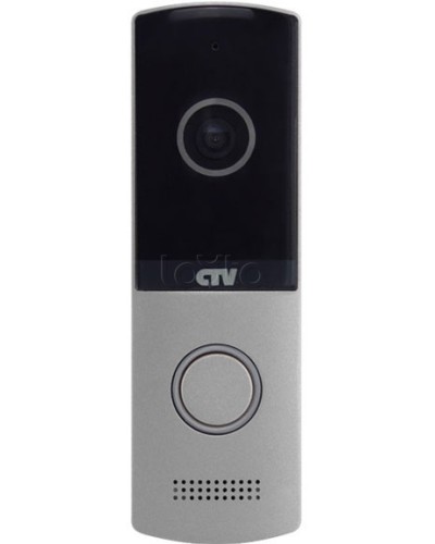 Панель вызывная CTV-D4003NG (серебро) в Уссурийске Вызывные видеопанели малоабонентные Pintop.ru
