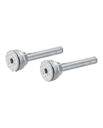 Ножка M12x95 (до 500 кг), цвет серебристый, для шкафов и стоек серий TTC, TSC, TWM-FC, TWFS-FC, ORV Hyperline FV-M12 в Уссурийске Аксессуары для стоек и шкафов Pintop.ru