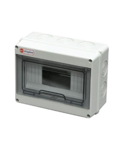 Шкаф настенный, 12-13 модулей, IP65 Экопласт 46412 в Уссурийске Боксы для автоматов Pintop.ru