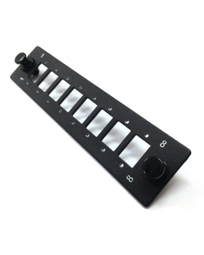 Бокс оптический 19 Hyperline FO-FP-W140H42-8SC/DLC-BK в Уссурийске Кросс оптический Pintop.ru