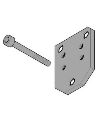 Пластина монтажная FLEX Came 119RID143 в Уссурийске Запчасти для шлагбаумов и автоматики Pintop.ru