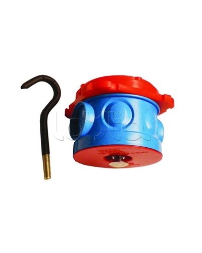 Коробка потолочная с крюком для заливки в бетон, д.70х57мм DKC 59383 в Уссурийске Распределительные коробки Pintop.ru