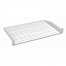 Полка консольная 19", 1U глубина 250мм, нагрузка до 25 кг, сер. Datarex DR-411110