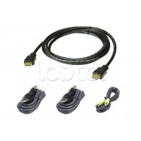 Комплект кабелей USB, HDMI для защищенного KVM-переключателя (1.8м) ATEN 2L-7D02UHX4